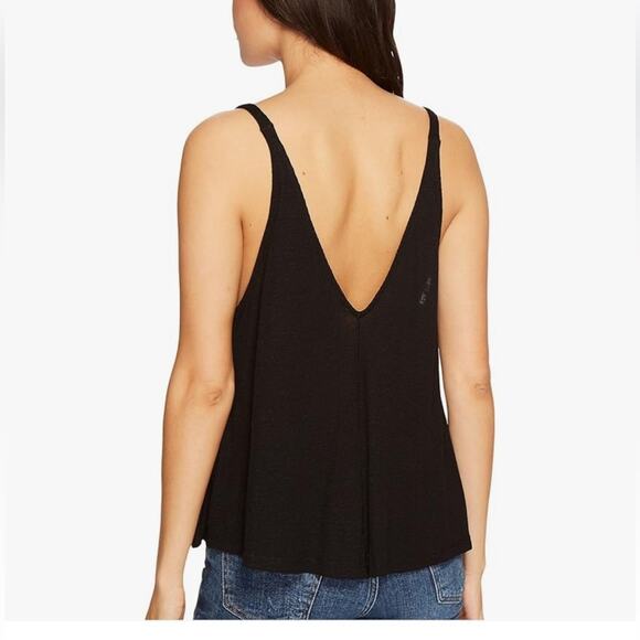 Free People Intimately Knit Tank Top Open Back Women’s size M Black - Picture 7 of 7